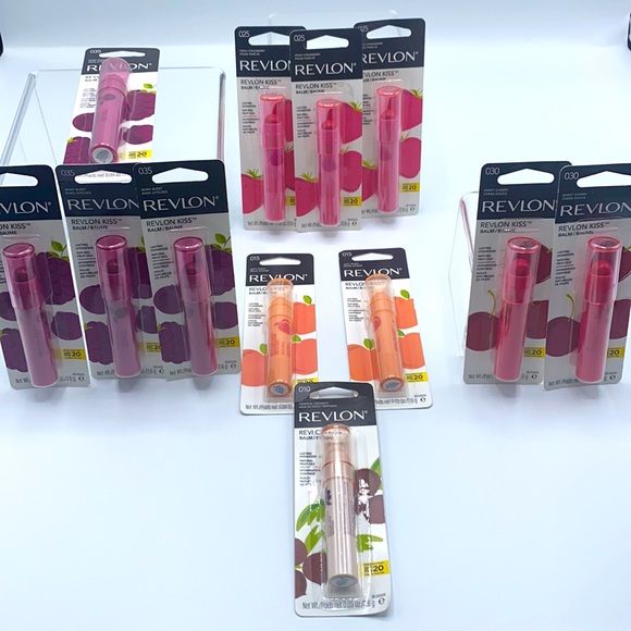 Revlon Other - TODAY ONLY🔥🔥$17🔥🔥 12 Revlon Kiss Lip Balm